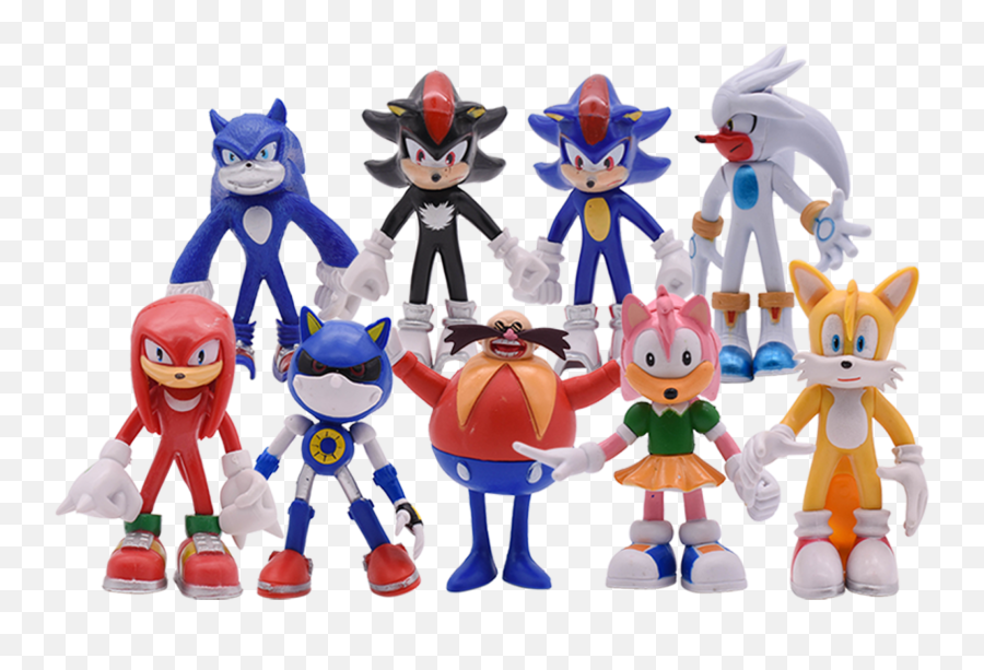 Seekfunning Sonic The Hedgehog Toys For Boys Sonic Shadow Emoji,Shadow Figure Png
