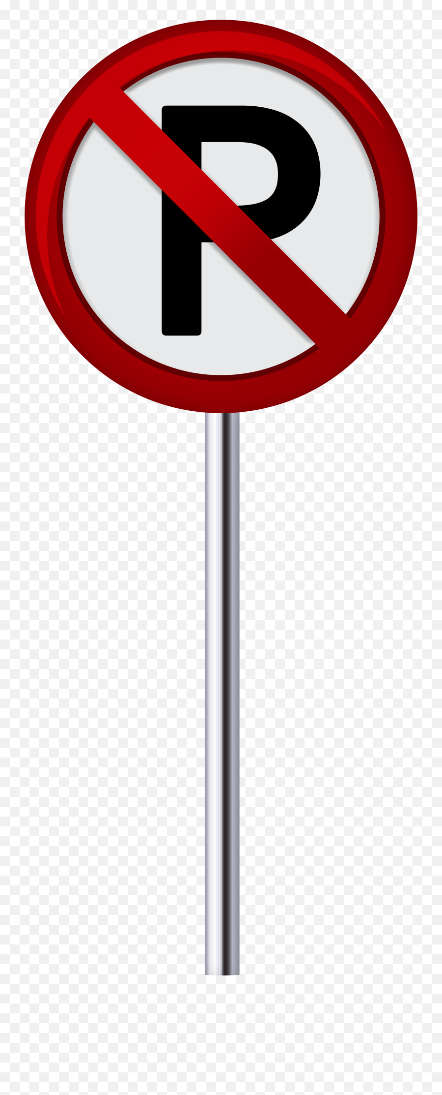 No Parking Sign Png Clip Art - Park Yaplmaz Emoji,No Clipart