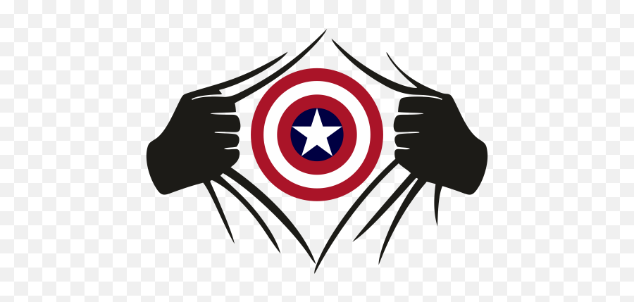 Captain America Cuttable Design Svg Captain America Design Emoji,Capitan America Logo