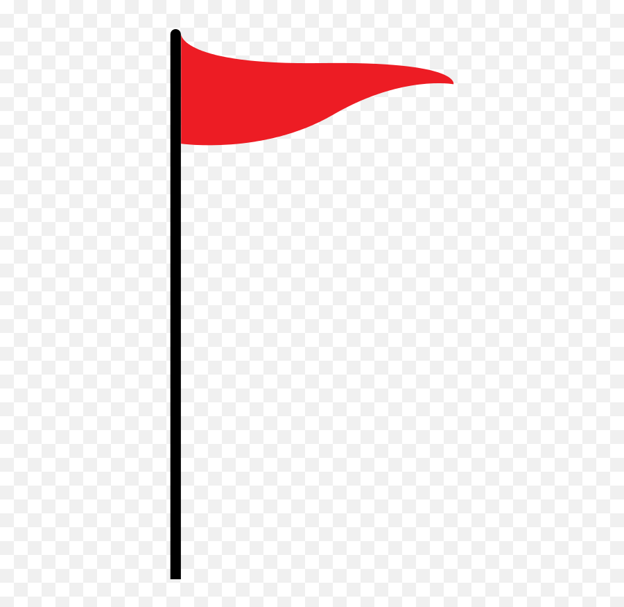 Red Flag Clipart - Red Flag Clipart Png Emoji,Flag Clipart
