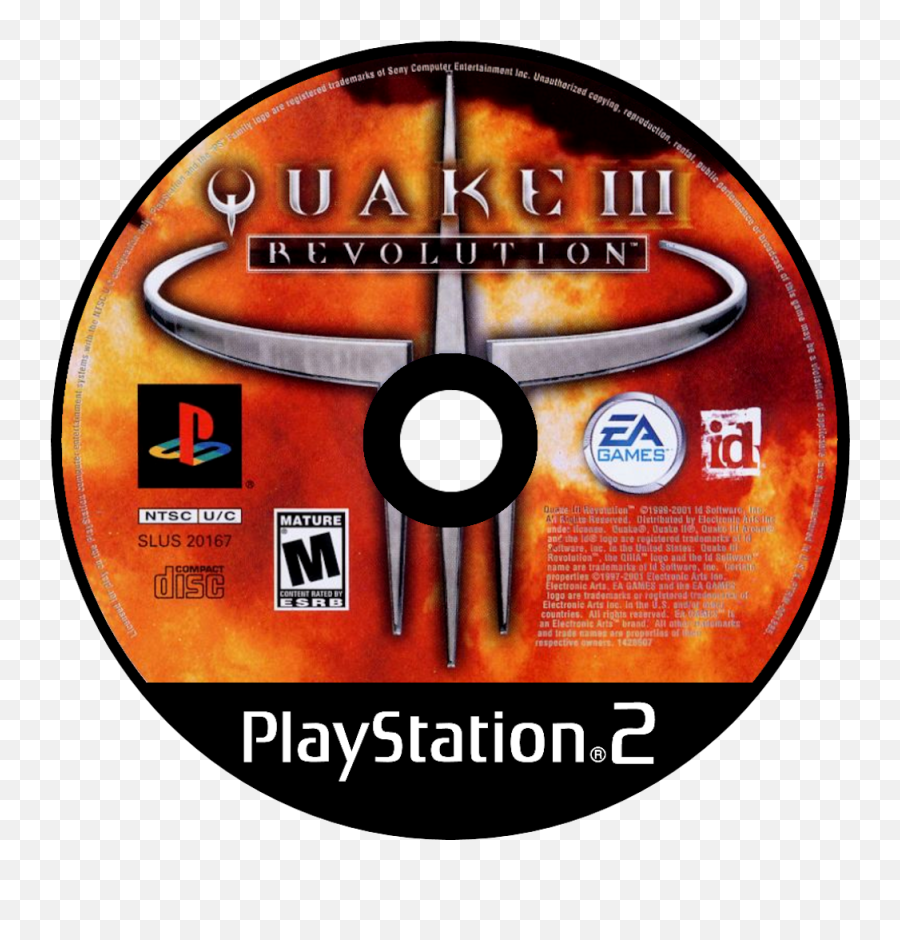 Download Quake Iii Revolution - Quake 3 Revolution Ps2 Cover State Of Emergency Ps2 Disc Emoji,Quake Logo