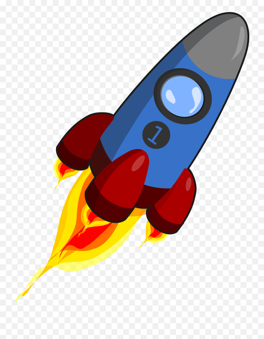 Cartoon Rocket Ship Png - Transparent Background Rocket Ship Gif Emoji,Rocket Clipart