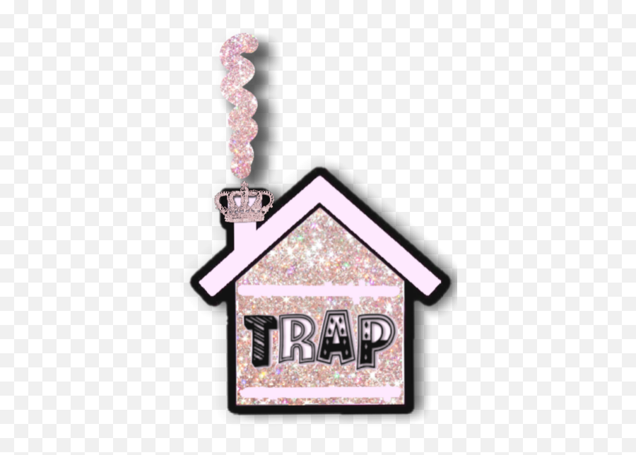 Traphouse Trapqueen Trap House Sticker - Trap House Trap Logo Emoji,Trap House Png