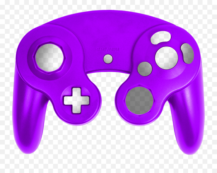 Purple Shell Png - Purple Flurp Gamecube Shell Game Gamecube Controller Back Emoji,Gamecube Png