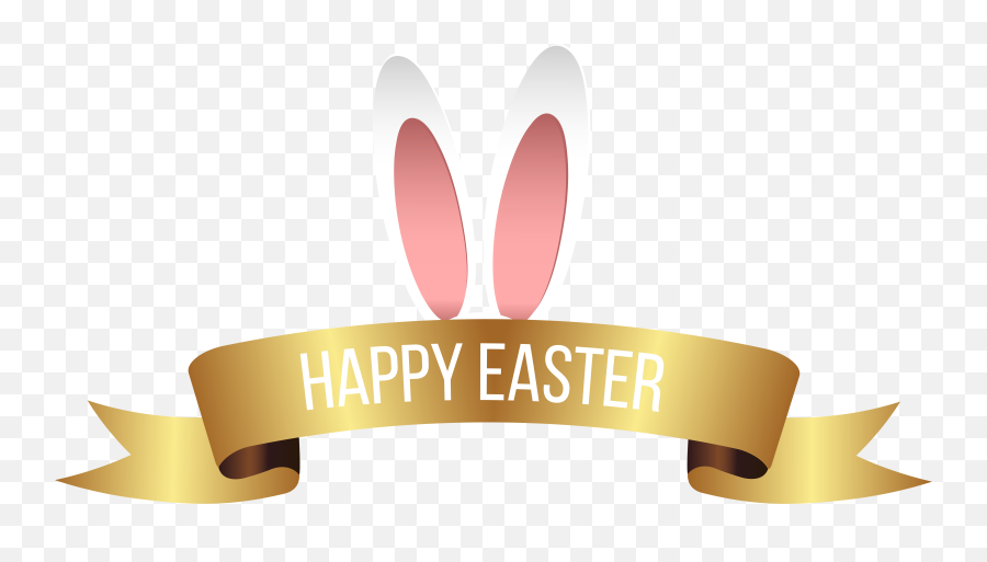 Download Easter Clip Banner - Happy Easter Banner Clipart Event Emoji,Banner Clipart