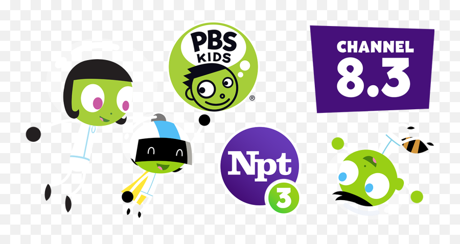Pbs Kids On Npt3 - Dot Emoji,Pbs Kids Logo Png
