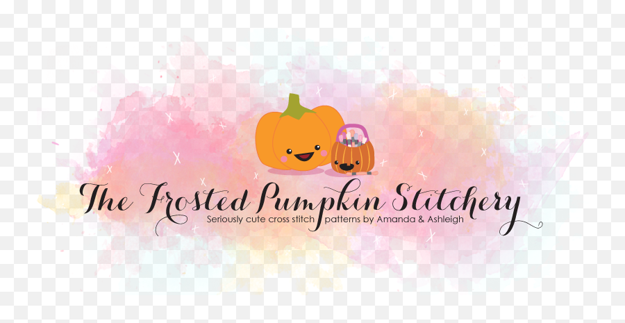 Frosted Pumpkin Stitchery - Happy Emoji,Pumpkin Logo