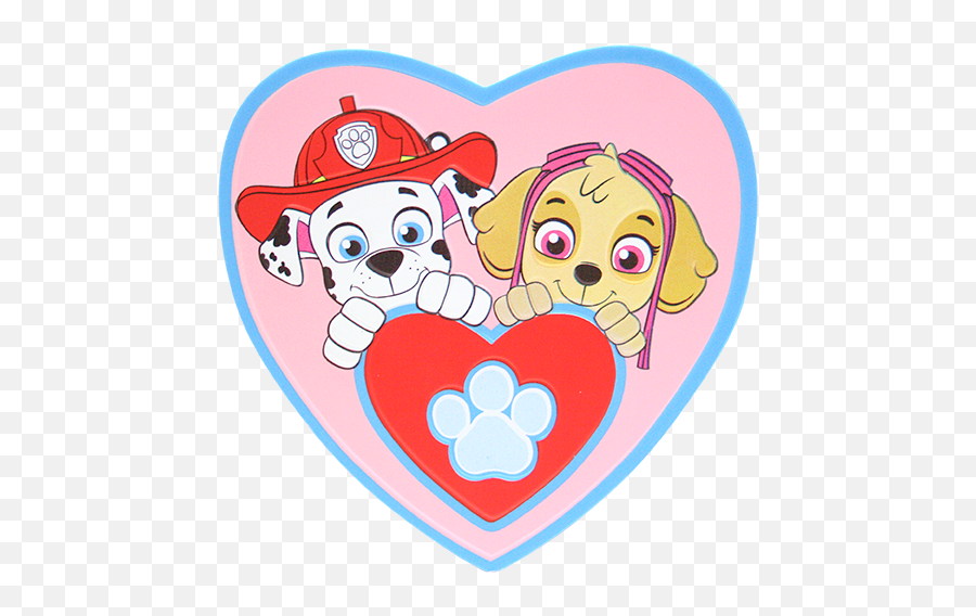 Download Hd Pin Paw Patrol Clipart Png - Paw Patrol Love Valentine Emoji,Paw Patrol Clipart