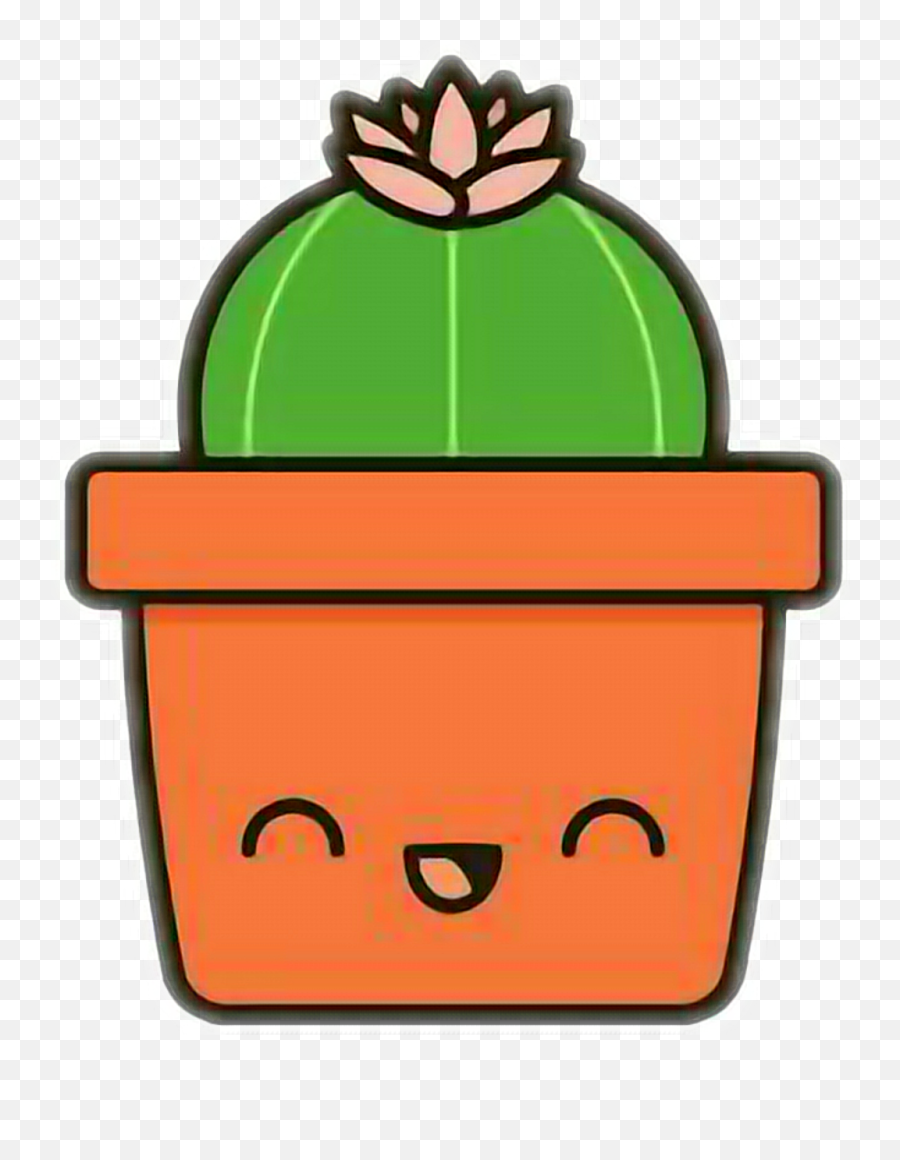 Cactus Kawaii Transparent U0026 Png Clipart Free Download - Cute Emoji,Cactus Clipart Free