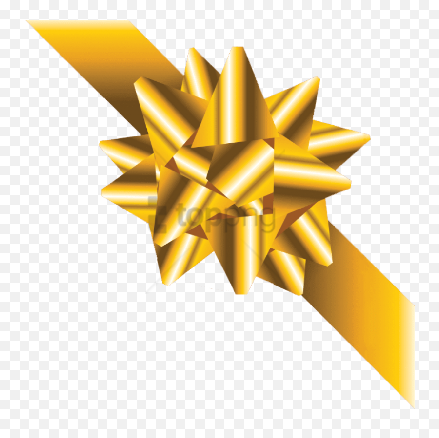 Download Free Png Gold Gift Bow Png Png Images Transparent Emoji,Gold Design Png