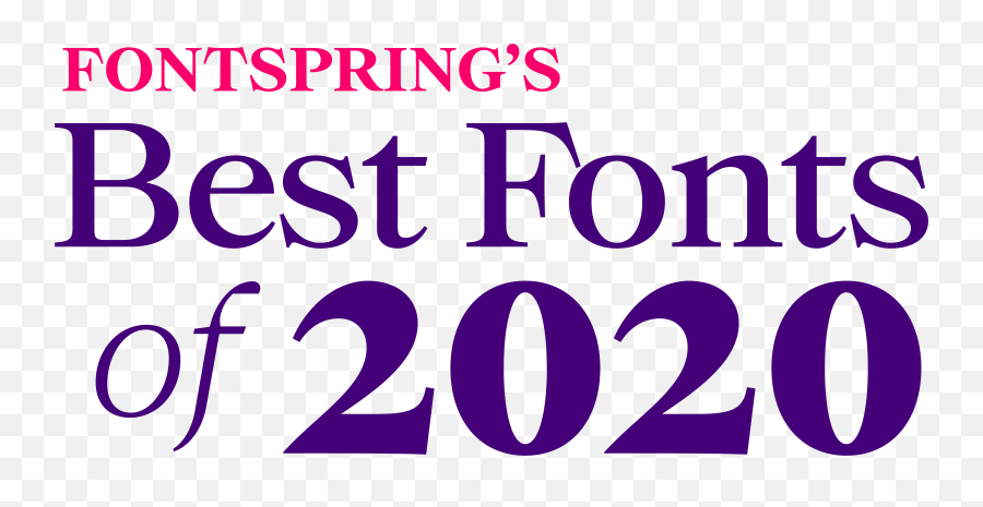 Best Fonts Of 2020 Fontspring Emoji,Unique Fonts For Logo