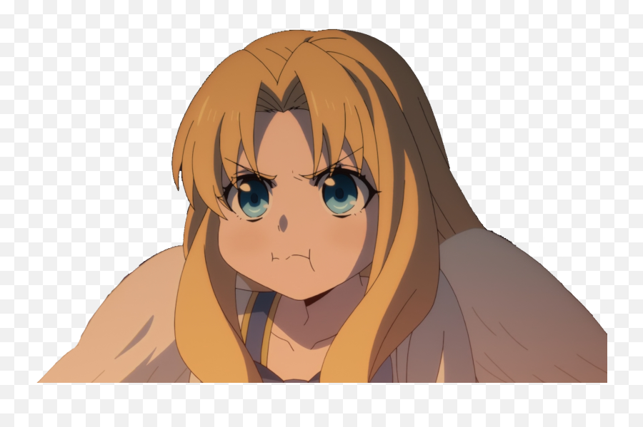 Anime Girl Face Meme Funny Png High - Transparent Anime Girl Pouting Emoji,Funny Png