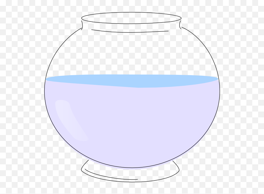 Empty Fish Bowl Clip Art At Vector Clip - Empty Cartoon Bowl Png Emoji,Bowl Clipart