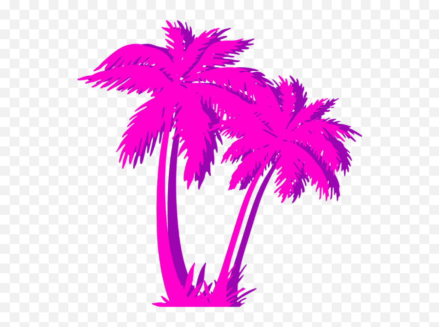Aesthetic Vaporwave Pink Palm Tree Weekender Tote Bag - Vaporwave Palm Tree Png Emoji,Vaporwave Png