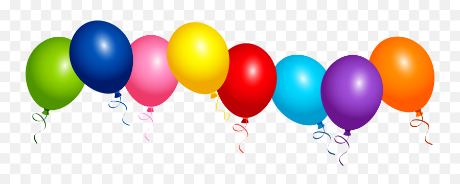 Ballons Clipart - Balloon Birthday Clipart Emoji,Balloons Clipart
