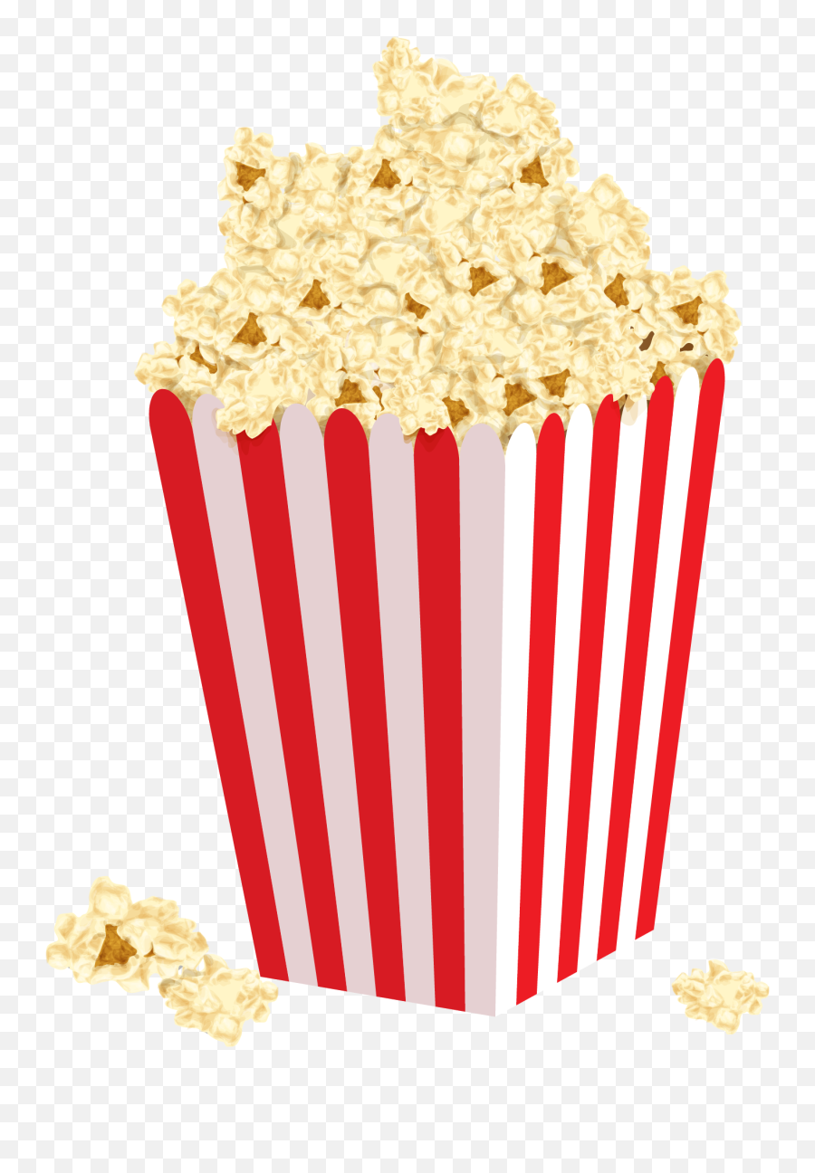 Popcorn Box Clipart Png - Popcorn Box Png Emoji,Popcorn Clipart