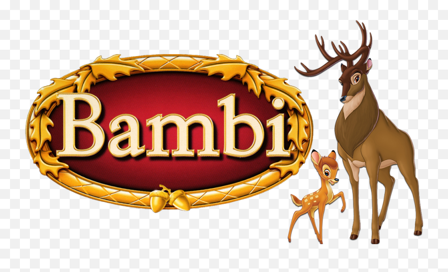 He Doesnt Walk - Bambi Disney Logo Png Emoji,Bambi Png
