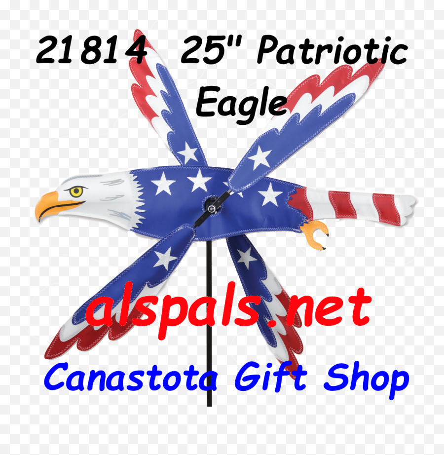 Premier Kites U0026 Designs Whirligig Patriotic Eagle Clipart - Wind Wheels Spinners Emoji,Patriotic Clipart