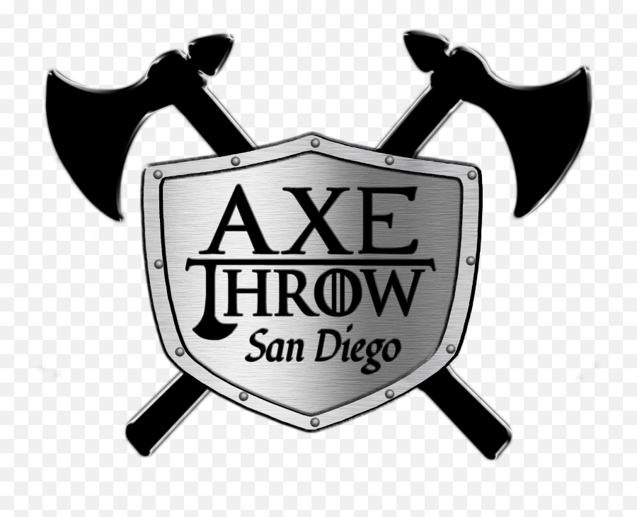 Axe Throwing San Diego - Language Emoji,Axe Logo