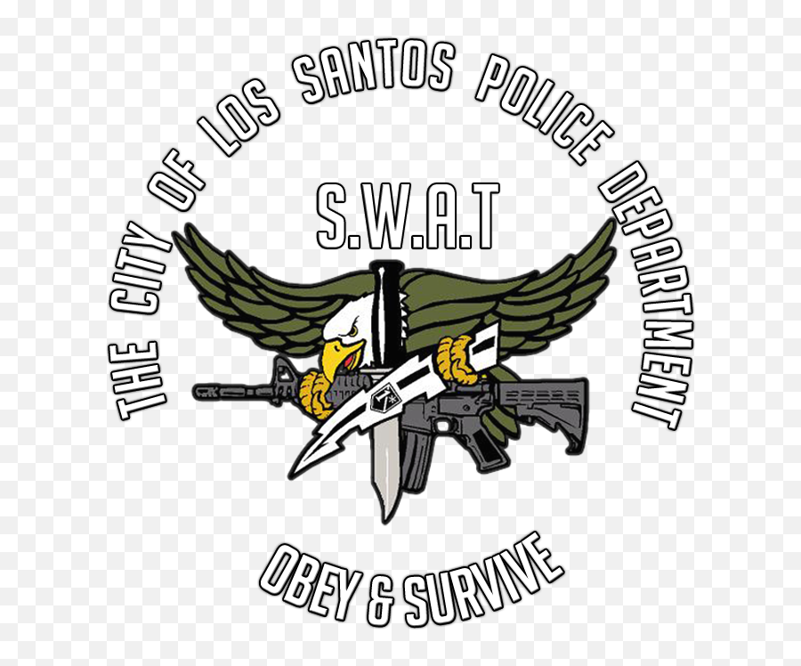 Los Santos Police Department - Swat Operator Insignia Emoji,Lspd Logo
