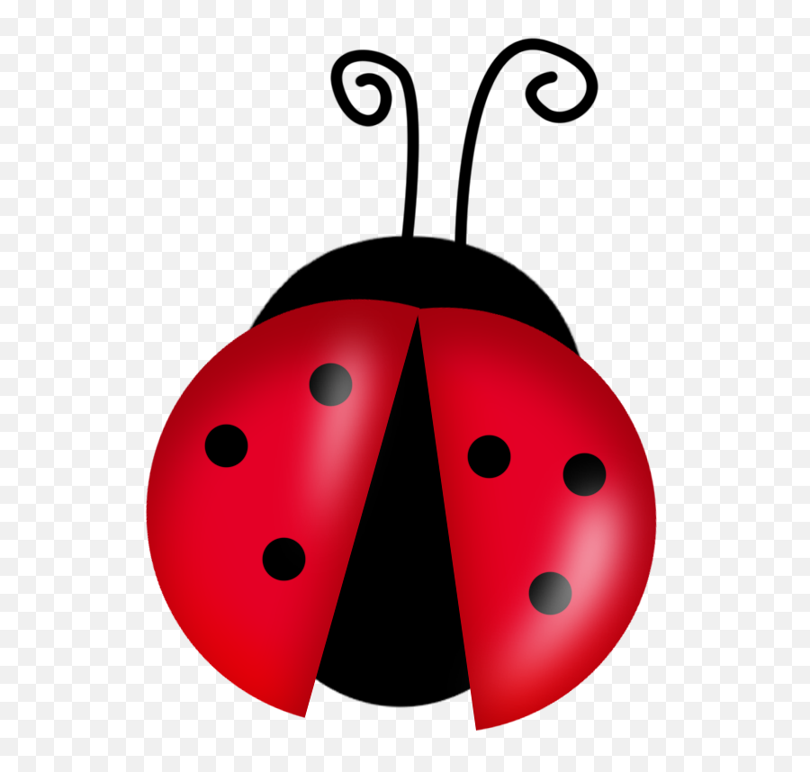 Large Cartoon Ladybug Clipart - Lady Bug Png Emoji,Ladybug Clipart