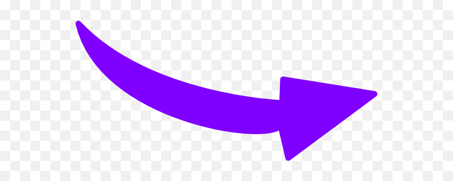 Download Hd Purple Curvy Arrow Clip Art At Clker - Curved Purple Arrow Png Emoji,Curved Arrow Clipart