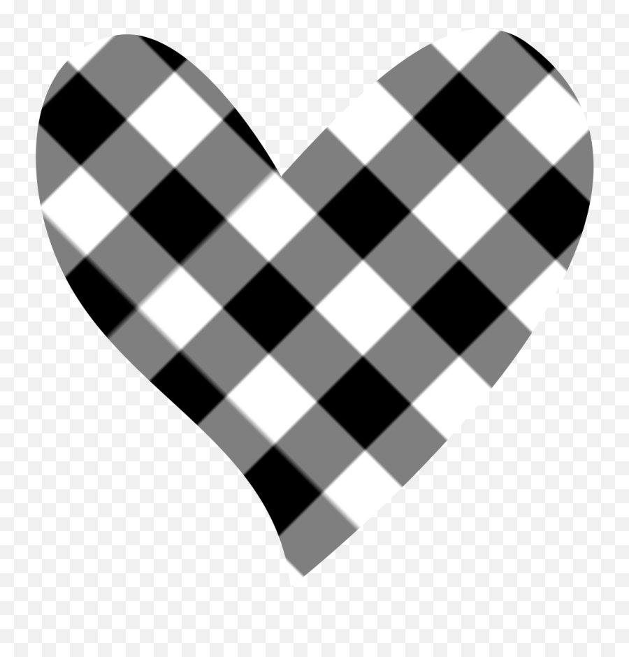 Colorful Heart Shaped Clipart - Black And White Hearts Clipart Emoji,Heart Clipart Black And White