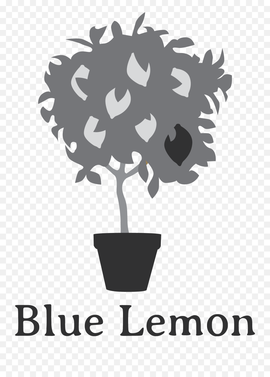Logo Design For Blue Lemon - Language Emoji,Lemon Logo