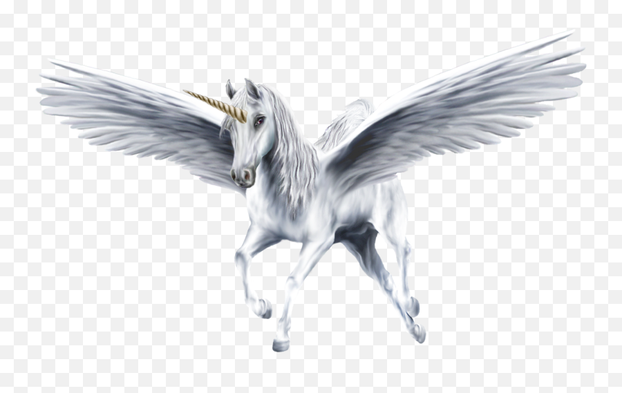 Pegasus Transparent Background Png Png Arts - Flying Unicorn White Background Emoji,Unicorn Transparent Background