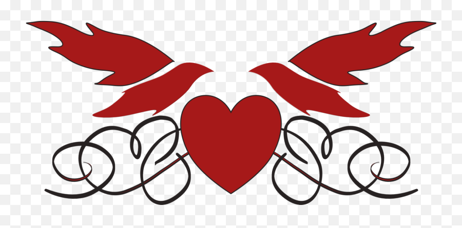Heart Clipart Dove Heart Dove Transparent Free For Download - Transparent Wedding Hearts Emoji,Heart Clipart