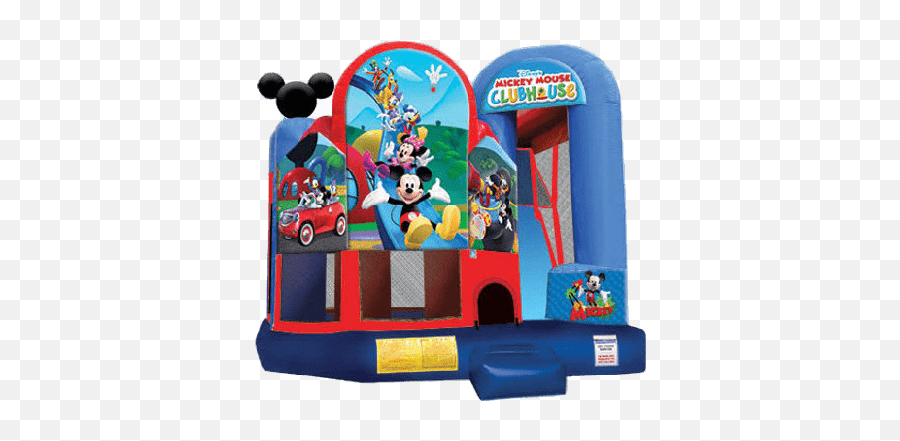 Mickey Mouse Clubhouse Combo Rentals Bouncegeekscom Emoji,Mickey Mouse Clubhouse Logo