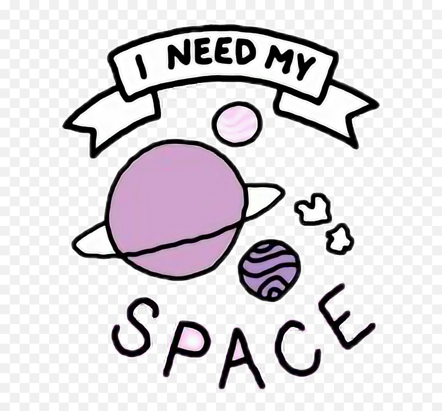 Tumblr Space Png - Space Cute Tumblr Need My Space Need My Space Png Emoji,Space Png