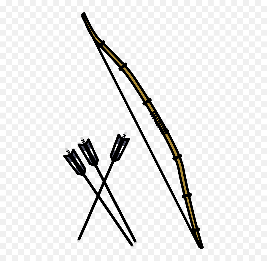 Bow And Arrow Clipart Free Download Transparent Png Emoji,Bow And Arrow Transparent