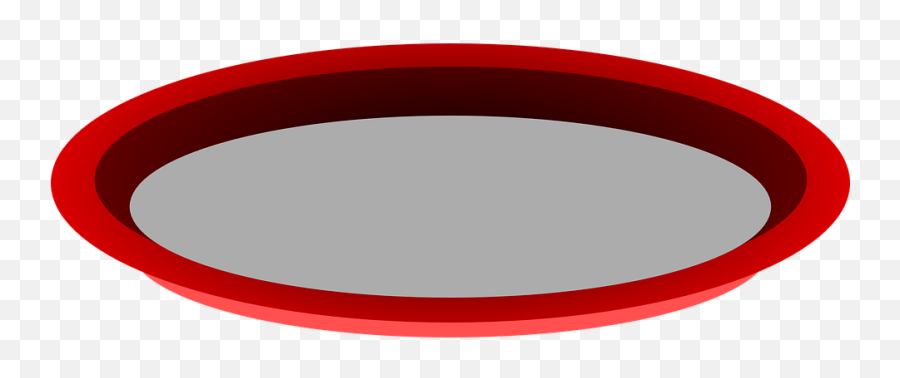 Plate Clipart Red Plate - Tray Cartoon Png 680x340 Png Dot Emoji,Plate Clipart