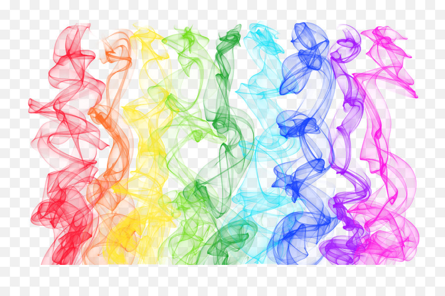 Free Photo Transparent Colorful Smoke Spectrum Rainbow Pride Emoji,Colorful Smoke Png