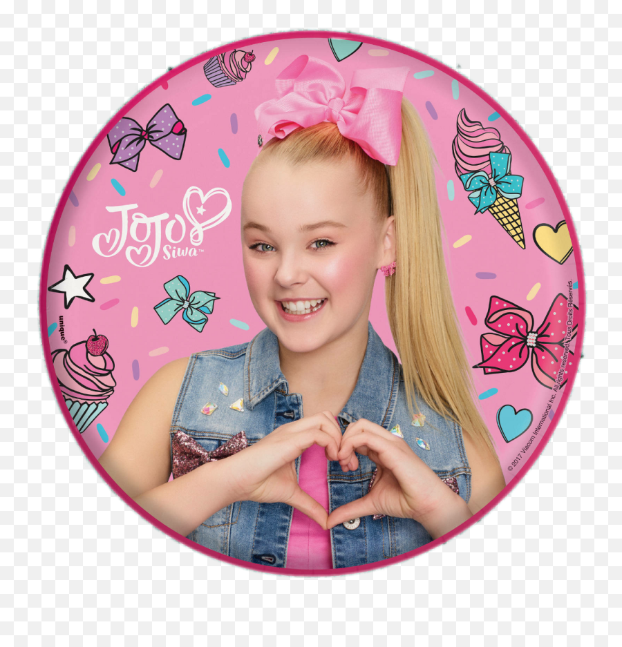 Jojo Siwa Cupcake Topper - Jojo Siwa Cake Topper Emoji,Jojo Siwa Png