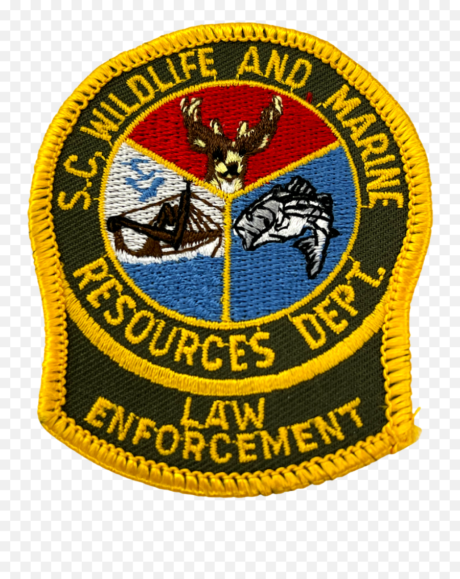 South Carolina Wildlife U0026 Marine Law Enforcement Sc Patch Emoji,Lawn Enforcement Logo