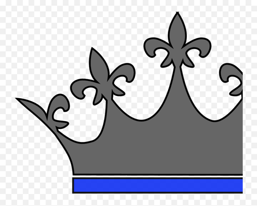 Queen Crown Gray Blue Svg Vector Queen Crown Gray Blue Clip Emoji,Queen Crown Clipart Black And White