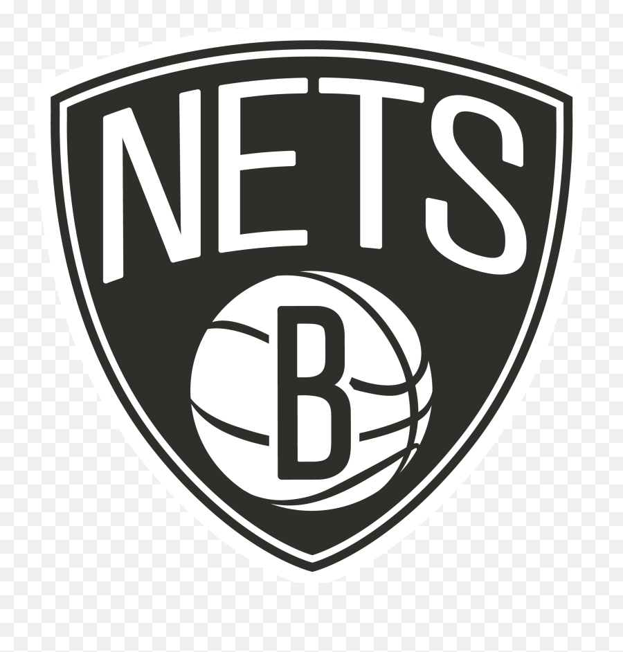 Nba Team Logos Nets Png Image With No - Brooklyn Nets Logo Png Emoji,Nba Team Logos