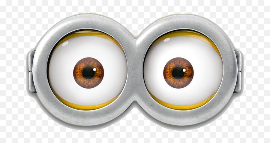 Minion Eyes Transparent Background Png Mart - Eyes Minion Png Emoji,Eyes Transparent