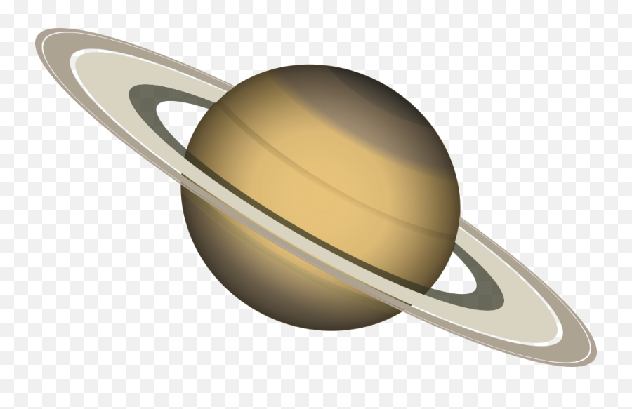Saturn Clip Art At Clker - Planet Saturn Clipart Emoji,Saturn Clipart