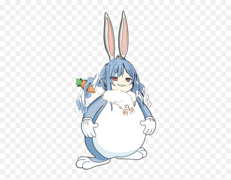 Pekora - Fictional Character Emoji,Big Chungus Png