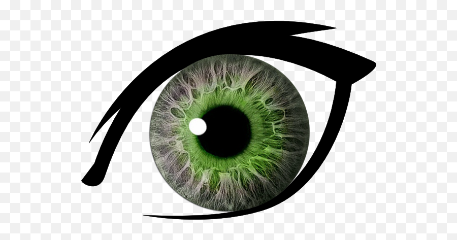 Transparent Background Horror Eyes Png - Olhos Verdes Png Emoji,Eye Png