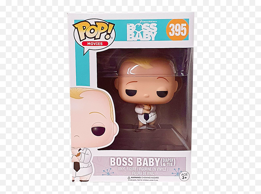 Boss Baby - Boss Baby Diaper U0026 Tie Pop Vinyl Figure Figurine Pop Baby Boss Emoji,Boss Baby Png