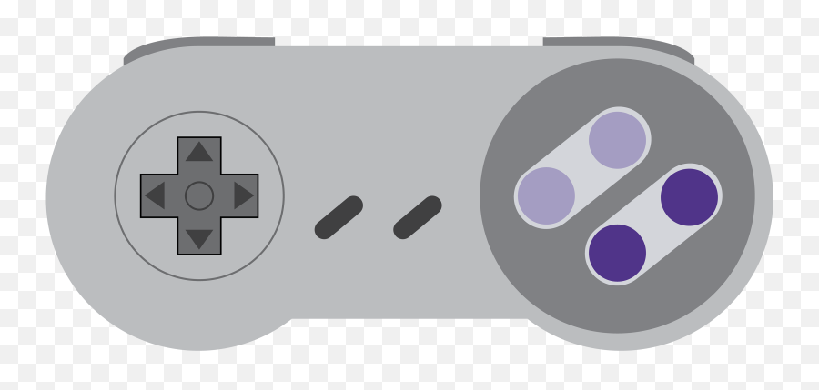 Super Nintendo Controller Png Clip Free - 8bitdo Snes Emoji,Video Game Controller Png
