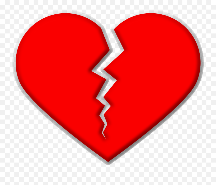 Broken Heart Png Transparent Background - Language Emoji,Heart Transparent Background