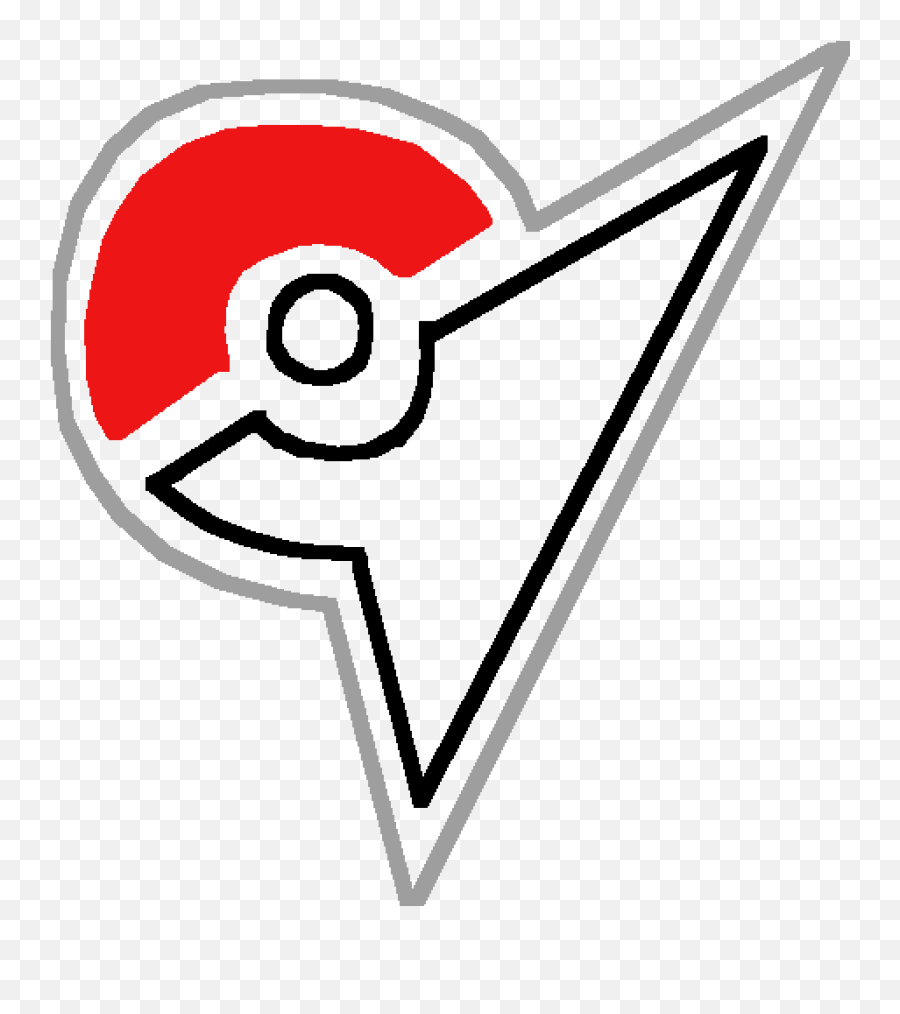 Editing Pokemon Go Gym Symbol - Free Online Pixel Art Pokemon Gym Symbol Pixel Art Emoji,Pokemon Go Logo