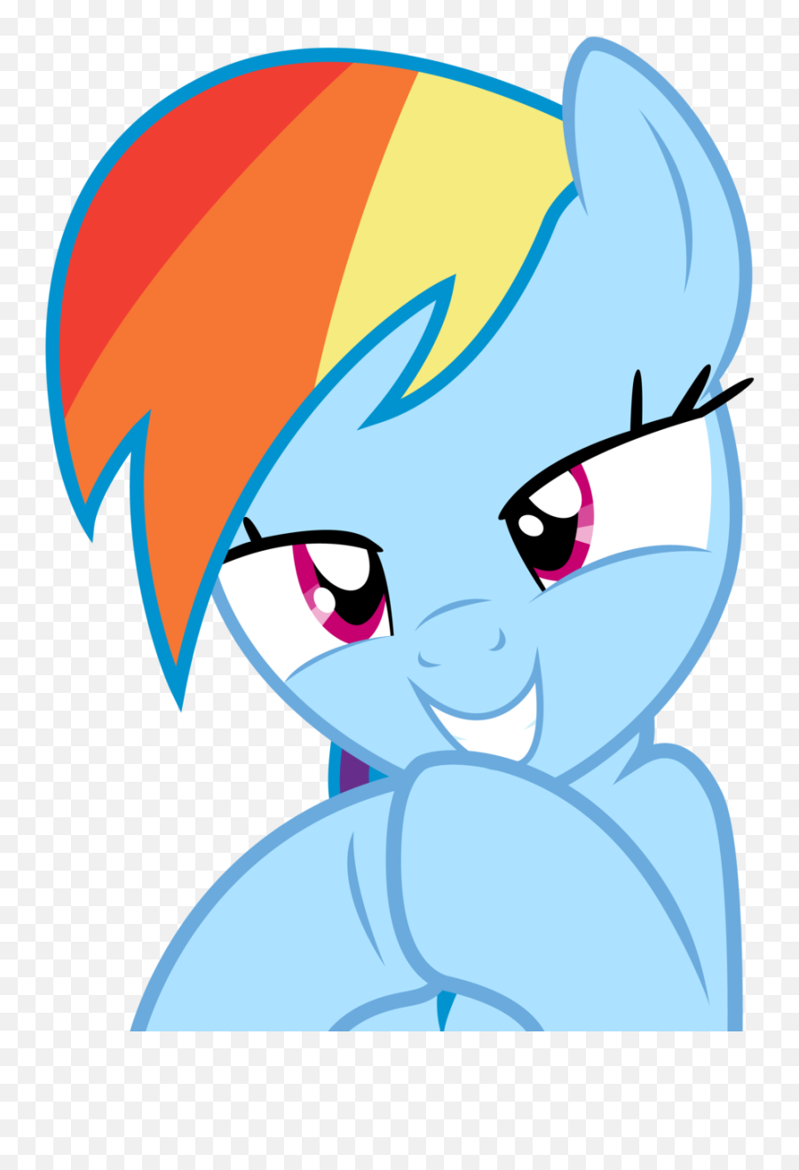 Equestria Girls - Mlp Rainbow Dash Mlp Smile Emoji,Evil Smile Png