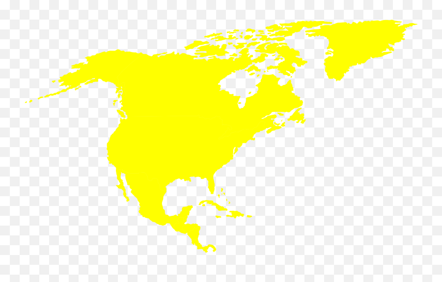 South America North America Continent Clip Art - America Png Emoji,North America Png