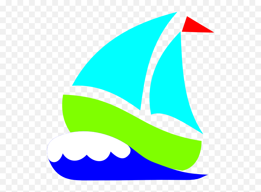 Sailboat Clip Art Free Clipart - Wikiclipart Clip Art Emoji,Sailboat Clipart